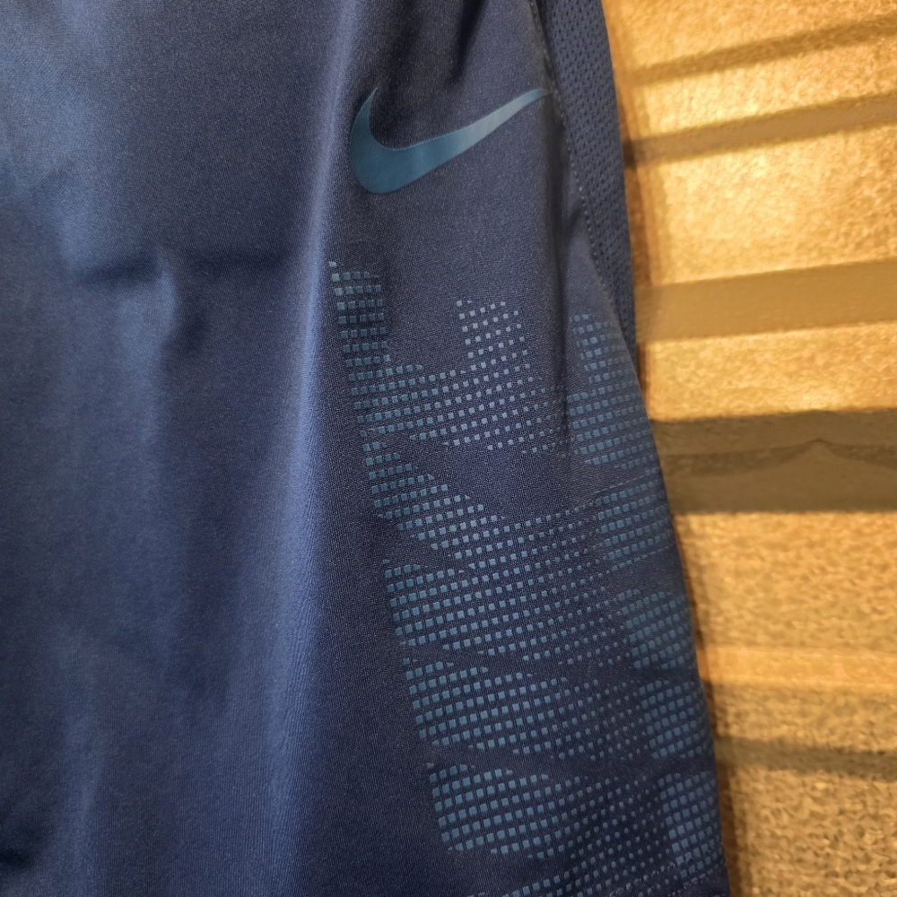 Nike Men's Deep Blue Athletic Shorts - Picture 3 of 5